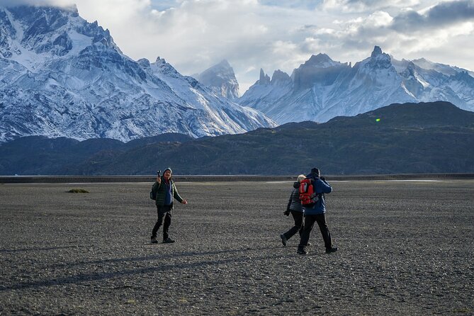 Grey Glacier Navigation in Torres del Paine - Approaching Lago Grey from Hotel Lago Grey