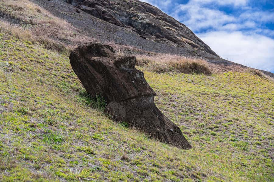 Hanga Roa: Full Day Moai and Mistery - Vaihu: a first look at fallen Moai