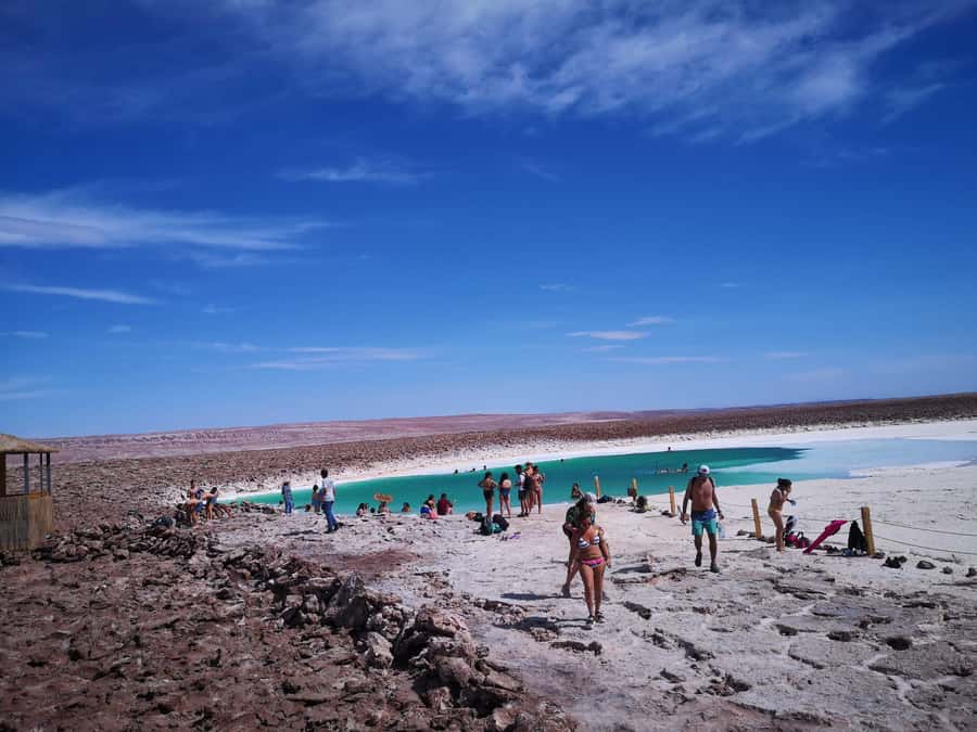 HIDDEN LAGOONS OF BALTINACHE - The one-hour ride from San Pedro de Atacama