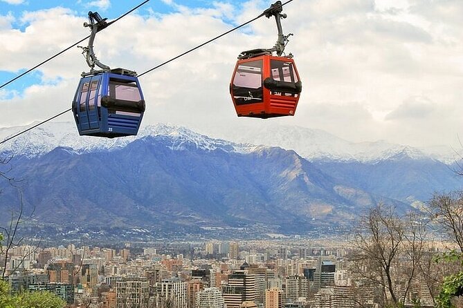 Hop-On Hop-Off Bus Tour with Cable Car and Funicular - Santa Lucía Hill and a second city viewpoint
