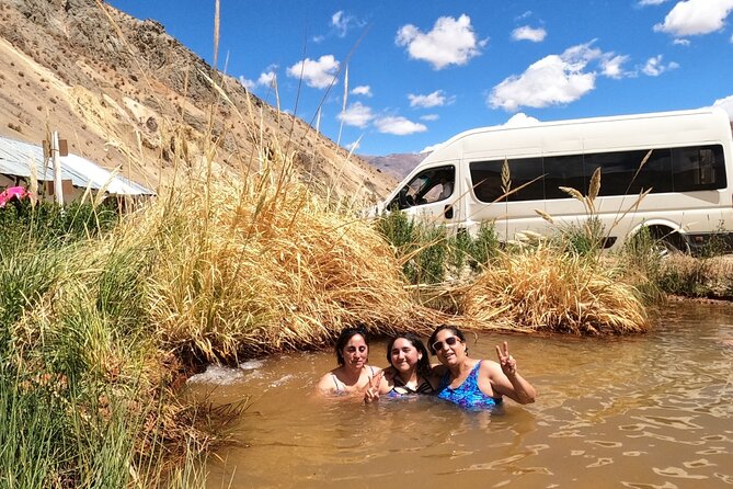 Hot springs in the Andes mountains - Four hours in the hot springs at 3,300 meters