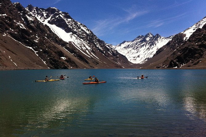 Kayaking Day Trip in the Andes from Santiago - Lakeside lunch with Laguna del Inca in view