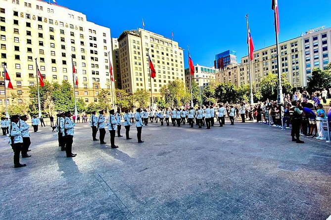 La Moneda Changing of Guard & Historic Santiago Walking Tour - Starting beside the O’Higgins monument