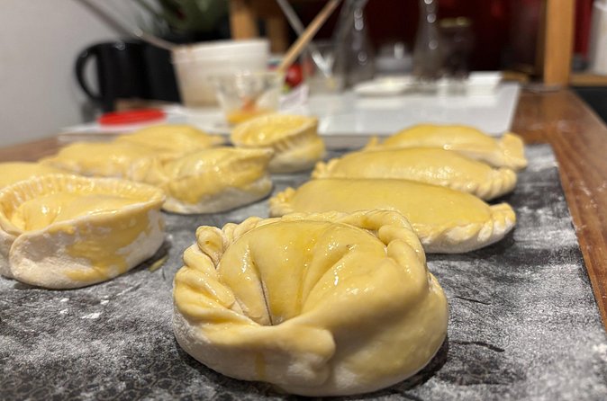 Learn to Prepare the Famous Chilean Pine Empanada - Sitting Down to Eat What You Made