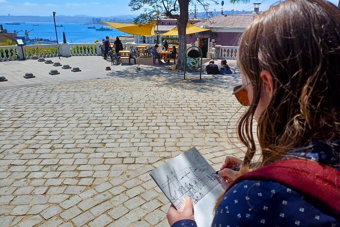 Learn Urban Sketching while you tour Valparaíso - What the $35 price delivers