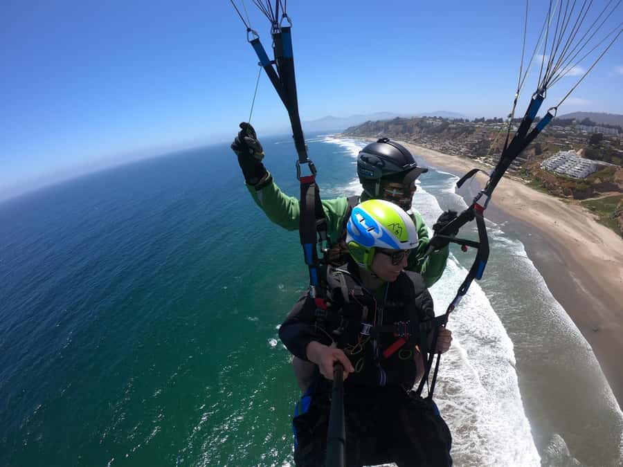 Maitencillo: Two-seater paragliding flight - What the Maitencillo flight is really like
