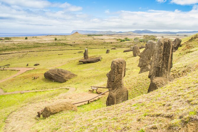 Moai Rise and Fall: Full Day Private Tour - Ahu Akahanga keeps the ruins unrestored