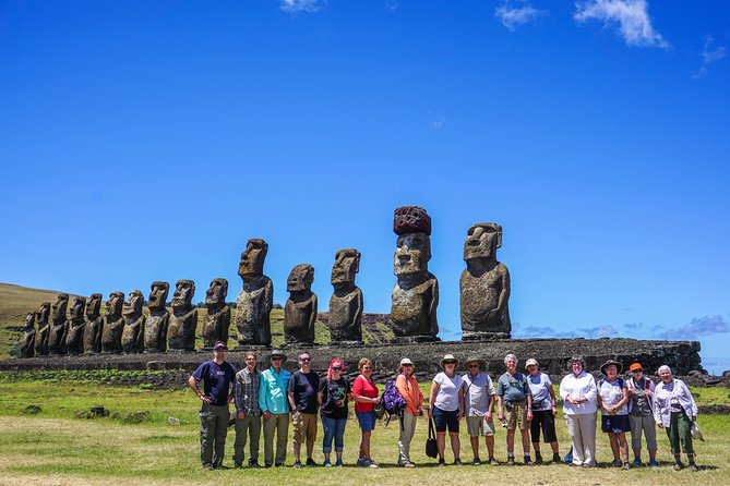 Moai Rise and Fall: Full Day Private Tour - Ahu Vaihu shows the moai after the collapse