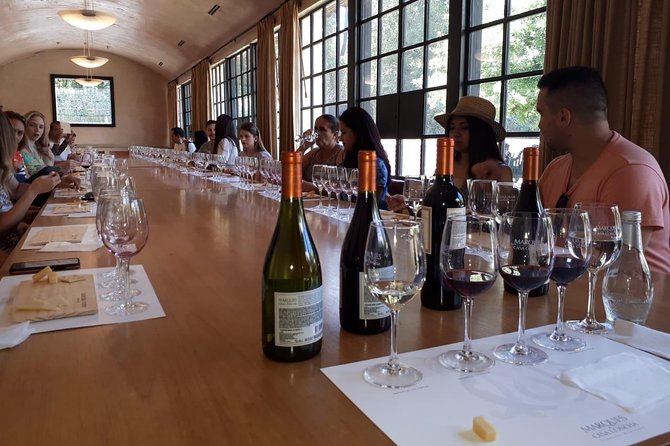 New Concha y Toro Tour Marques with class, extra tasting y food - What the Marques tour actually offers