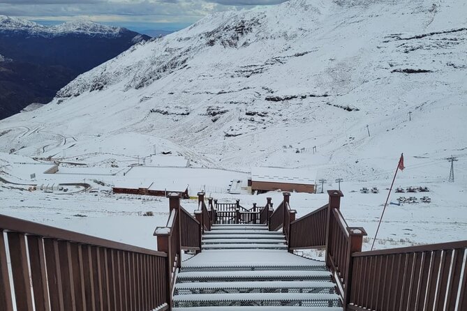 Panoramic Andes Valle Nevado and Farellones - The 5:30 am start from Providencia