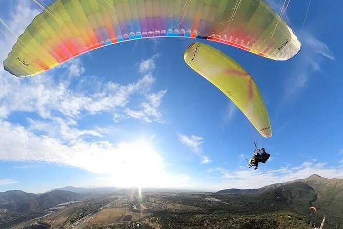 Paragliding in Santiago and Paragliding Santiago - Is $90 a Fair Price?