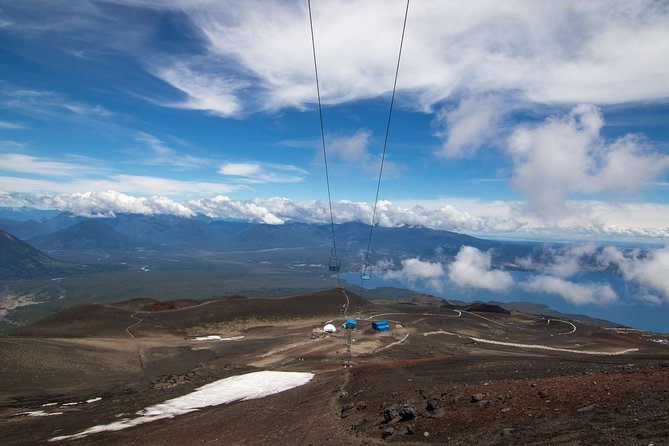Petrohue Falls and Osorno Volcano Bike Tour - Petrohue Falls and the green water of Todos los Santos