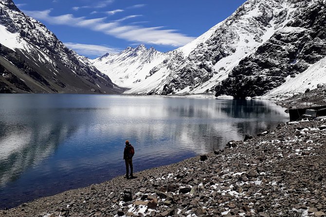 Portillo & Inca Lagoon Private Andes Experience + Chilean Wine - Llamas and a break at Ventisquero Guardia Vieja