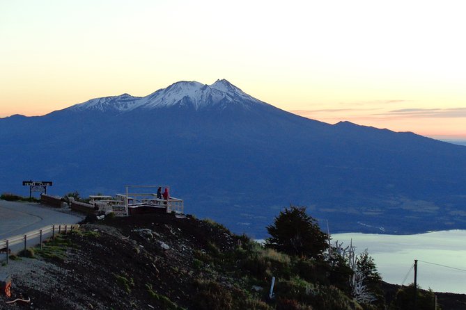 Premium Half Day Shared Tour Sunset at Osorno Volcano - The sunset near Osorno Volcano