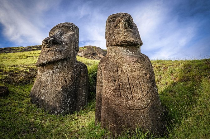 Private Full-Day Easter Island Moai Monuments Tour - One Makehe shows what the island left untouched