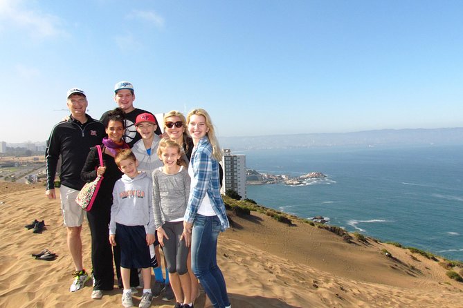 Private Full Day Tour to Concón Viña del Mar and Valparaiso + 1 Activity - Climbing the Concón Sand Dunes