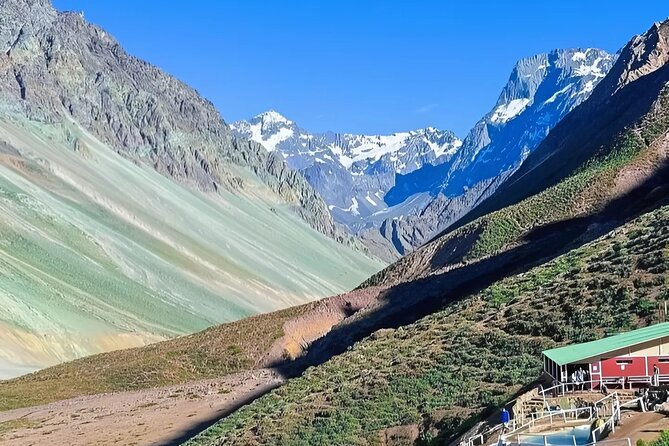 Private Getaway to Maipo Cajon, Thermal Baths and The Gypsum Reservoir - Leaving Santiago for Cajón del Maipo