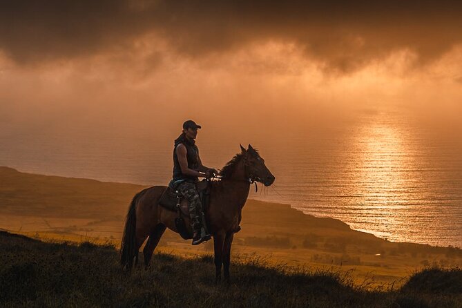 Private Horseback Riding on Easter Island - The ascent to Maunga Terevaka
