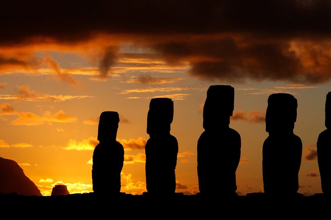 Private Sunrise Tour at 15 Moai Tongariki Park - What the morning actually looks like