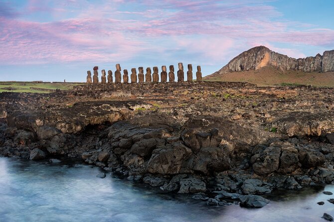 Private Sunrise Tour at 15 Moai Tongariki Park - The Moai, the volcano, and the scale of the site