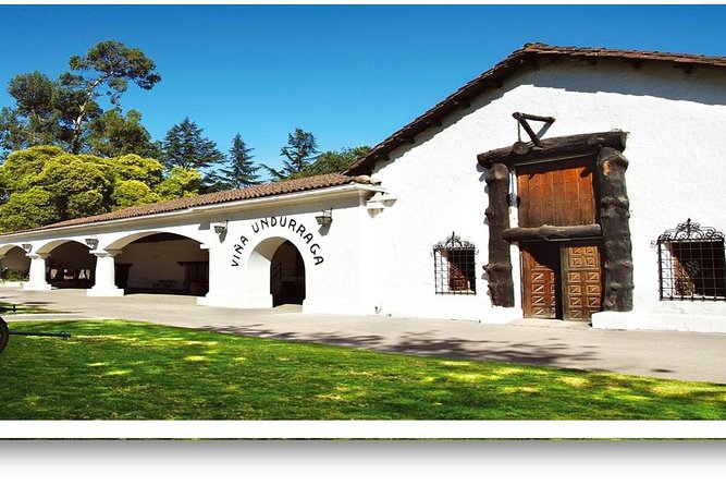 PRIVATE TOUR: 3 most famous wineries on 1 day from Santiago - Full Winetasting - Undurraga: Mapuche references and a more garden-focused visit