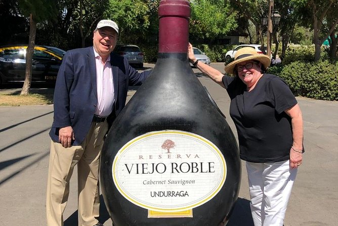 Private Tour: Undurraga Vineyard Experience with Premium Wine Tasting - The vineyards and garden of varieties