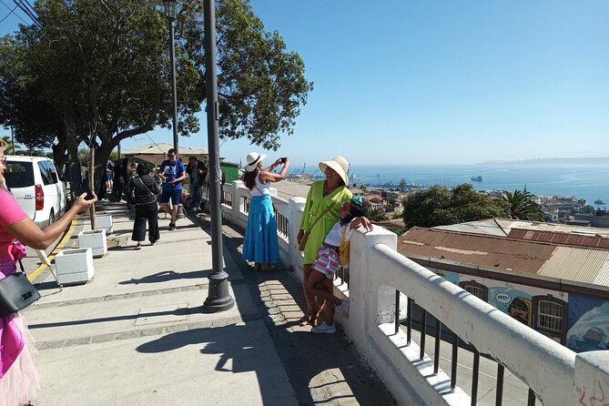 Private Tour Valparaiso and Viña del Mar wine shop in white house - Reñaca Beach and the Fonck Museum Moai