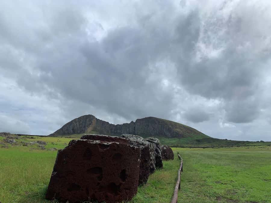 Private tour: where the history of the Moai was born - Vaihu: toppled moai and the first look at collapse