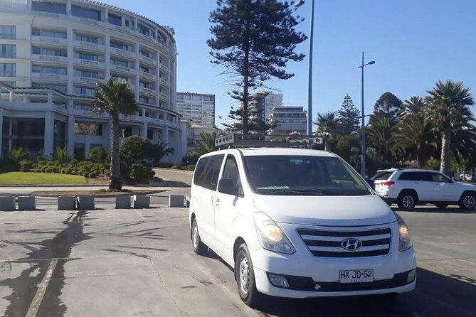 Private Transfers to/from Santiago Cruise Port or Airport - The minivan and luggage setup