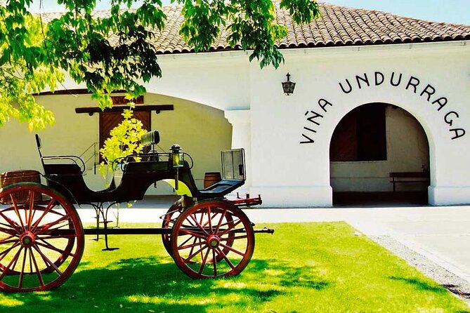 Private Winery Undurraga from Santiago - The 9:00 a.m. pickup and private format