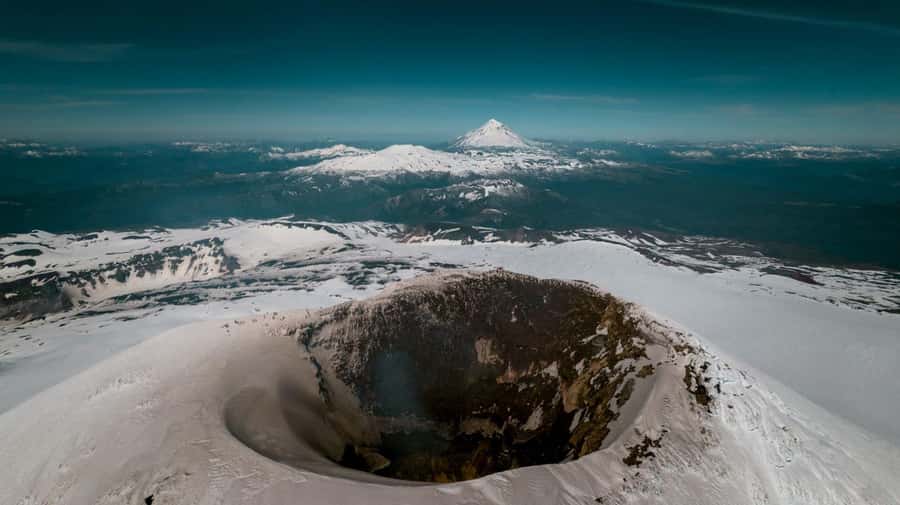 Pucón: Villarrica Volcano Climb - Reaching the 2,847-meter crater