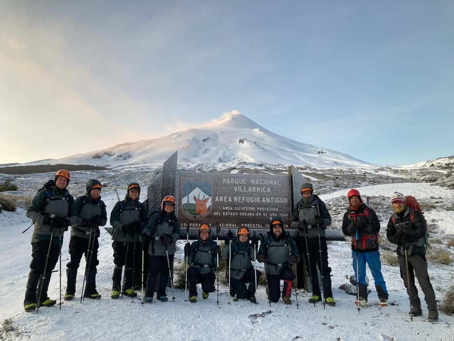 Pucón: Villarrica Volcano Climb - The 6:00 am start and the equipment fitting