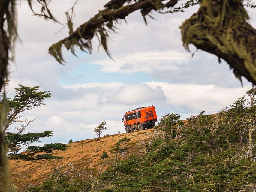 Puerto Natales: Cerro Dorotea 8x8 Tour with Panoramic Views - The summit view over Last Hope Fjord