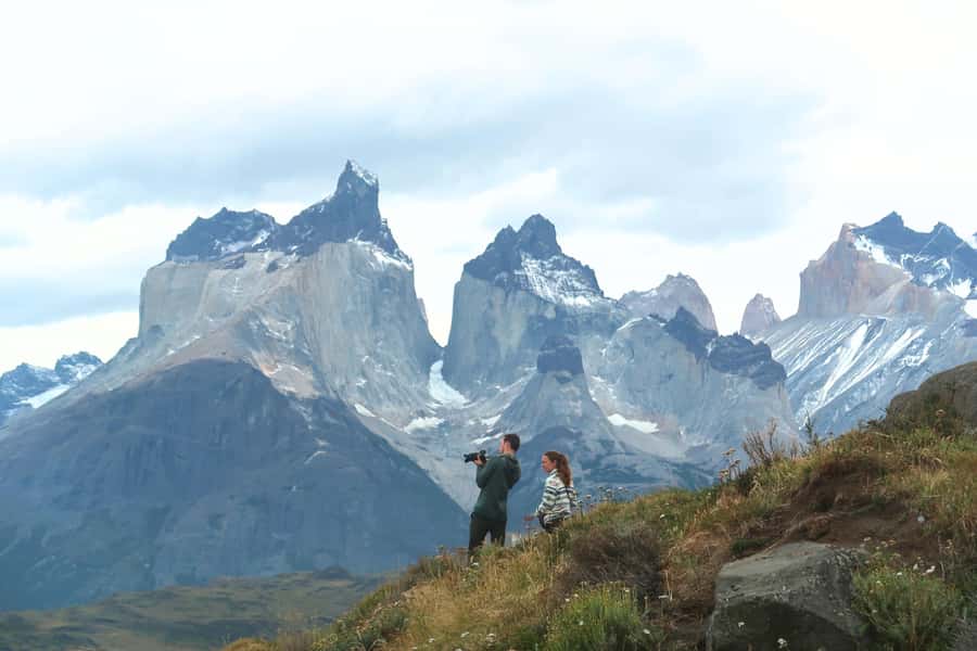 Puerto Natales: Full Day Torres del Paine + Milodon Cave - Salto Grande: a short walk with a big payoff