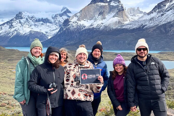 Puerto Natales Full Day Torres del Paine plus Milodon Cave - Cuernos del Paine, Salto Grande, and waterfall views