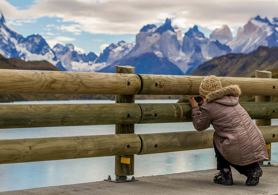Puerto Natales: Full day tour Torres del Paine National Park - First look at Torres del Paine National Park