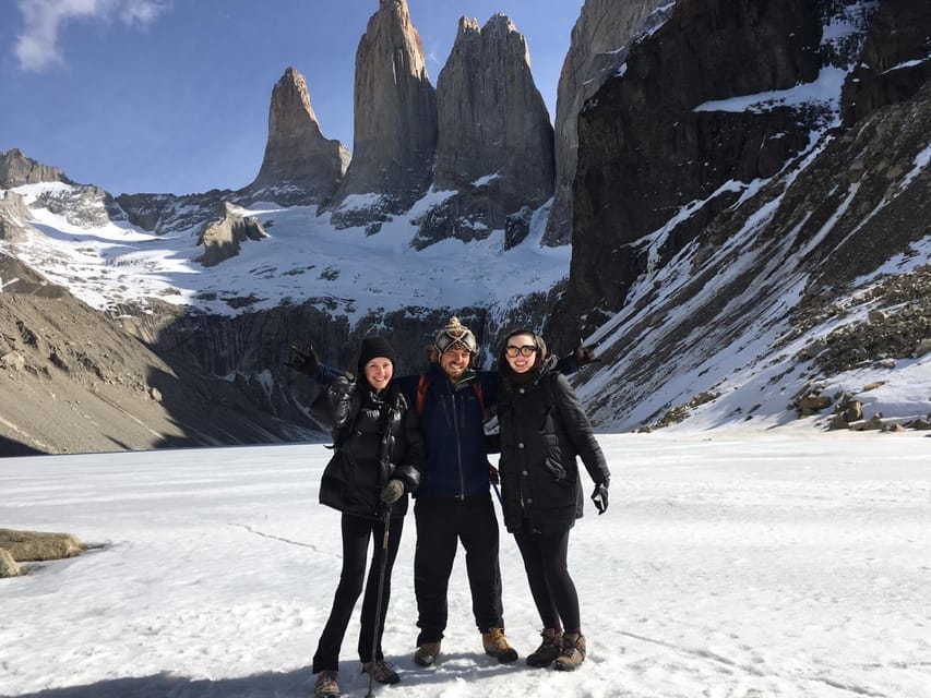 Puerto Natales: Tour Package (Full Day + Base Torres + Grey) - Day 3: crossing Lake Grey toward the glacier