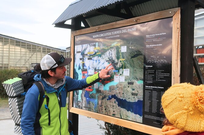 Puerto Natales Trekking Base Torres - Four to five hours back to the Welcome Center
