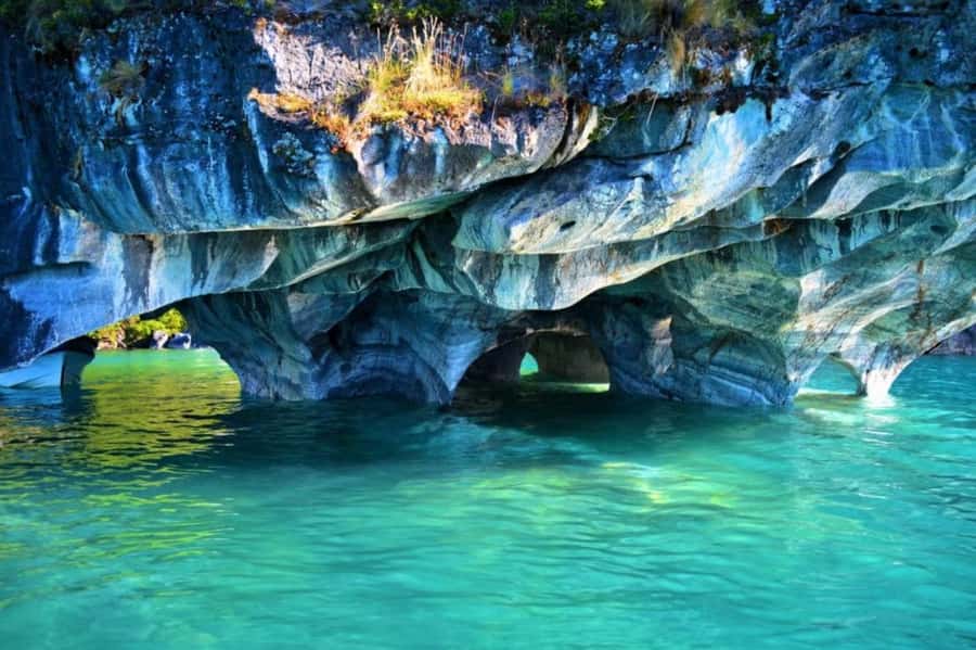 Puerto Tranquilo: Marble Caves Boat Tour - Setting off from the quay on Lake General Carrera