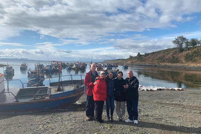 Punta Arenas and Magellan Strait Tour - The southbound road along the Magellan Strait