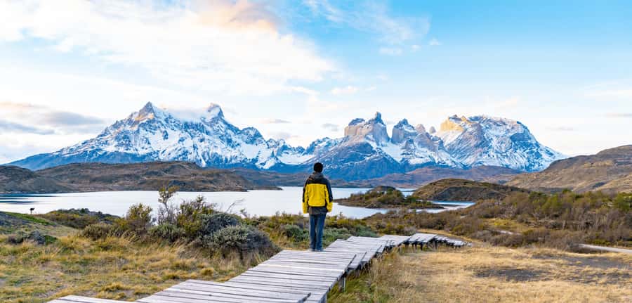 Punta Arenas: Full Day Torres del Paine + Milodon Cave - Lake Grey and the beach walk
