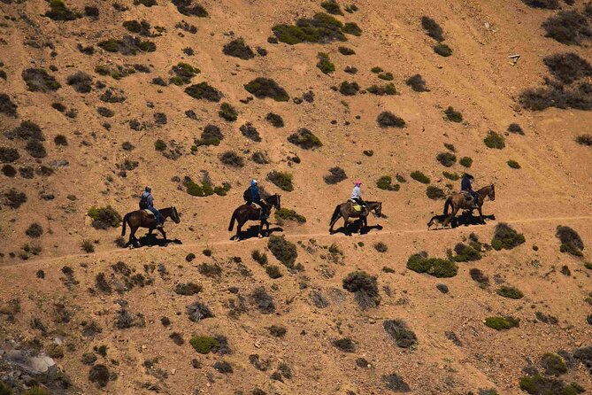 Ride in the semi-private Andes with roast - Group size and the personal touch