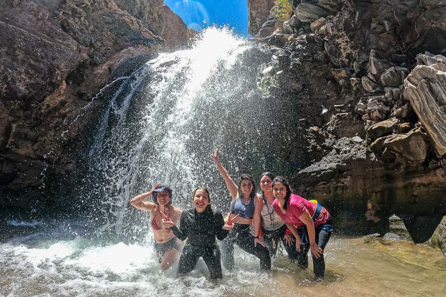 San Pedro de Atacama: Desert Tour with Canyoning & Trekking - Pools, waterfalls, and the beach of the waterfalls