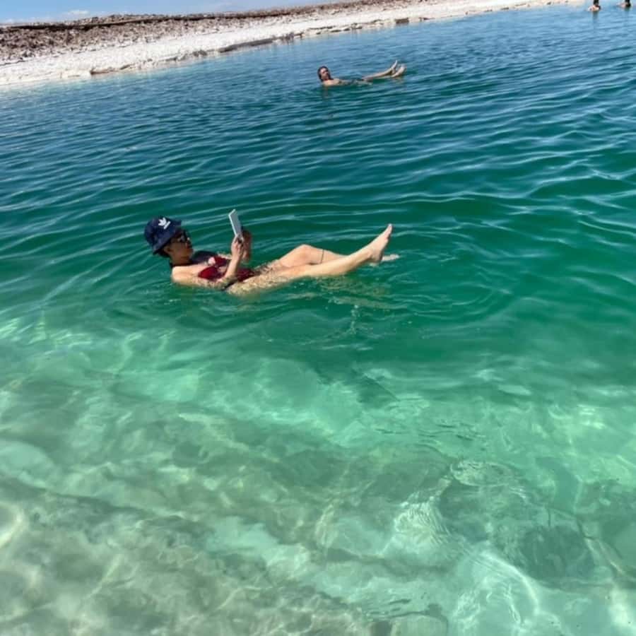 San Pedro de Atacama: Laguna Cejar - Laguna Piedra adds a second saltwater stop