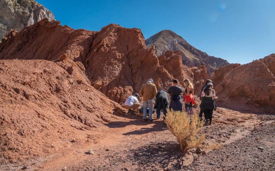 San Pedro de Atacama: Rainbow Valley and Petroglyphs Tour - Leaving San Pedro for the Cordillera de Domeyko