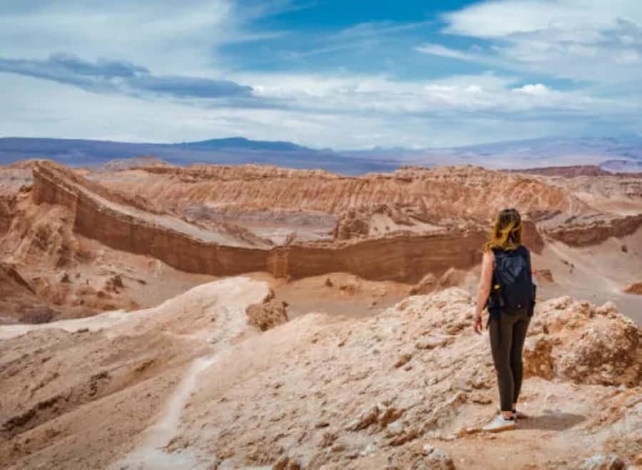 San Pedro de Atacama: Valle de la luna - The Salt of Sal and the first close look at the rock