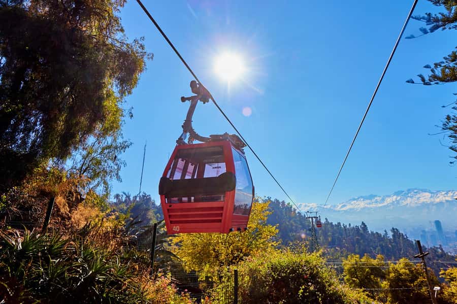 Santiago: 1-Day Hop-On Hop-Off Bus and Cable Car Ticket - Stops 9 and 10: modern Santiago around Costanera and Las Condes