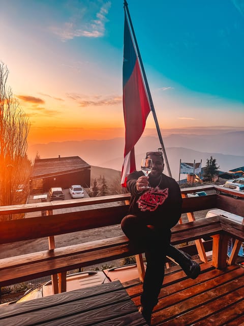 Santiago: Andes Mountains Sunset and Valle Nevado & Picnic - What to bring and what the $41 covers