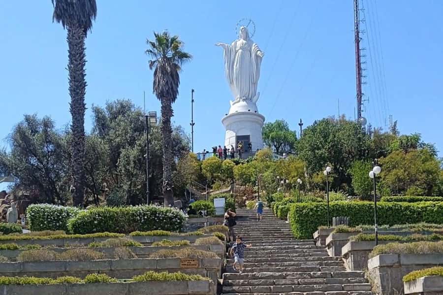 Santiago de Chile: Half-Day City Tour with Local Cuisine - Private transport, walking, and tour pace