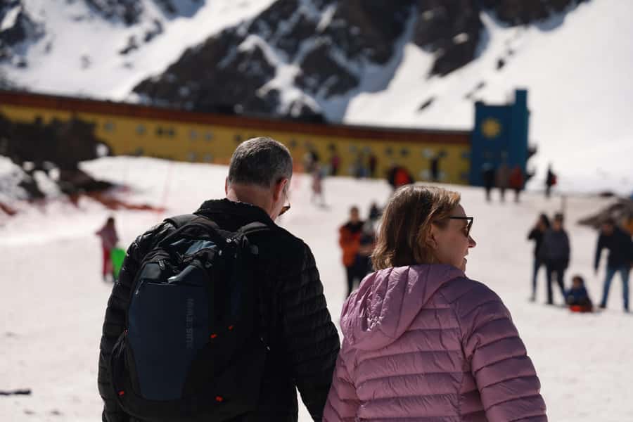 Santiago: Full day tour in Portillo and Laguna del Inca - Portillo Ski Center in the high Andes